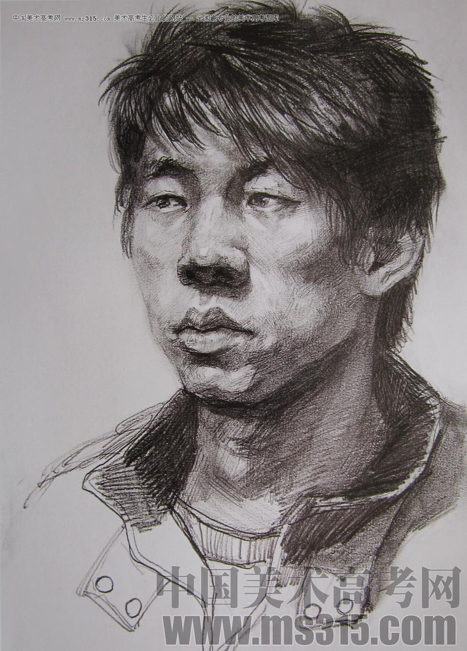 2010-2011年天津美术学院素描优秀试卷64（绘画、雕塑）