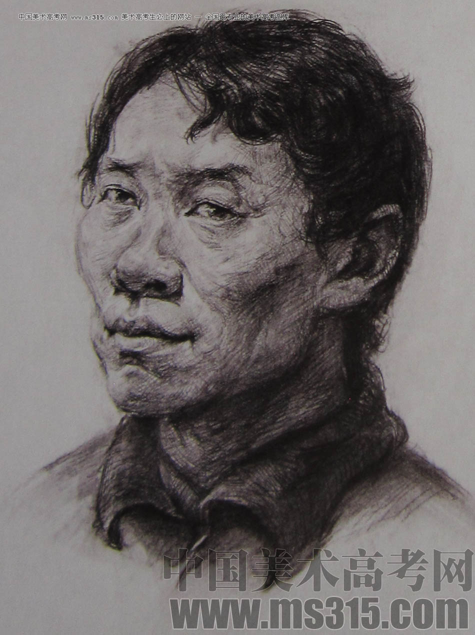 2010-2011年天津美术学院素描优秀试卷73（绘画、雕塑）