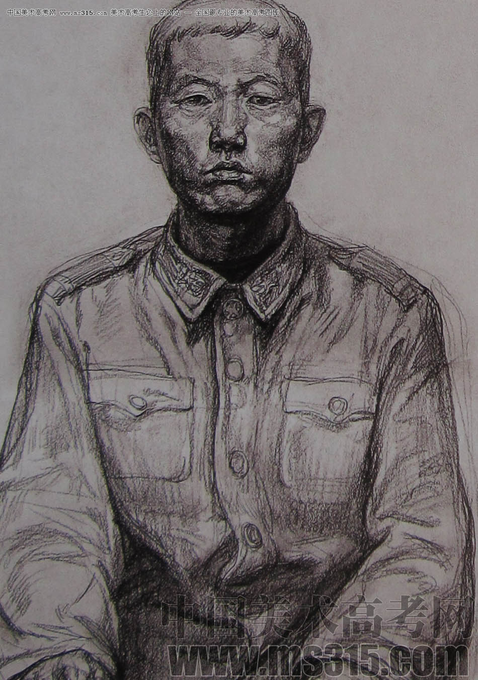 2010-2011年天津美术学院素描优秀试卷79（绘画、雕塑）