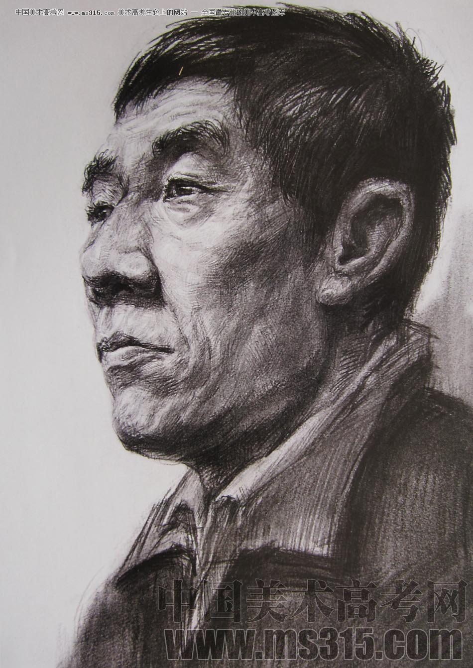 2010-2011年天津美术学院素描优秀试卷66（绘画、雕塑）