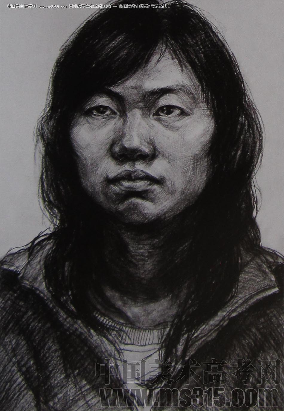 2010-2011年天津美术学院素描优秀试卷80（绘画、雕塑）