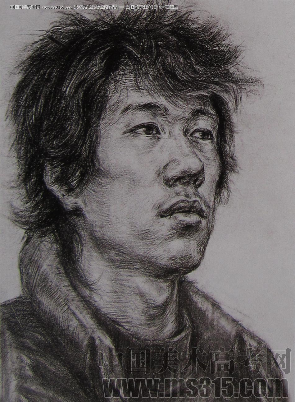2010-2011年天津美术学院素描优秀试卷86（艺术设计、工业设计、动画）