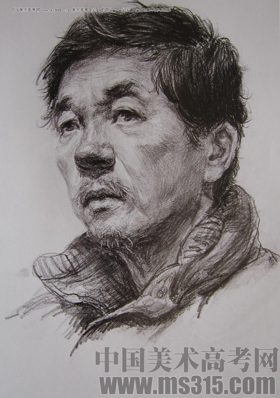 2010-2011年天津美术学院素描优秀试卷65（绘画、雕塑）