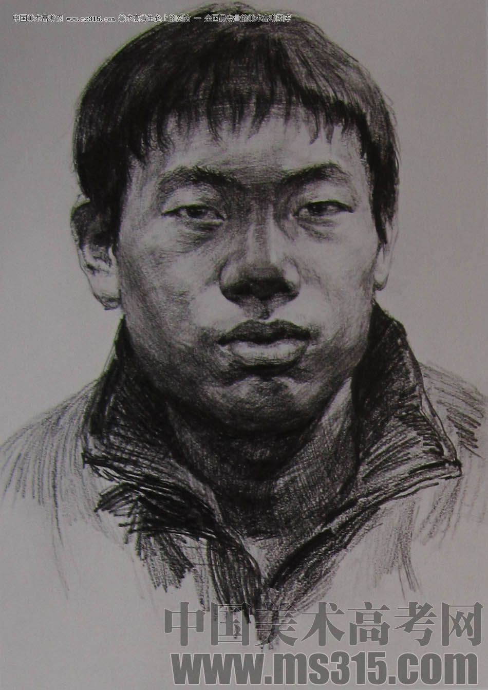2010-2011年天津美术学院素描优秀试卷67（绘画、雕塑）