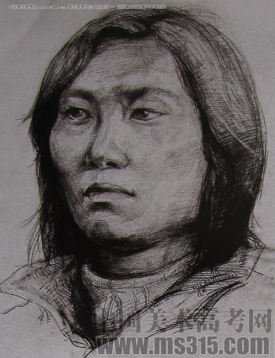 2010-2011年天津美术学院素描优秀试卷94（艺术设计、工业设计、动画）