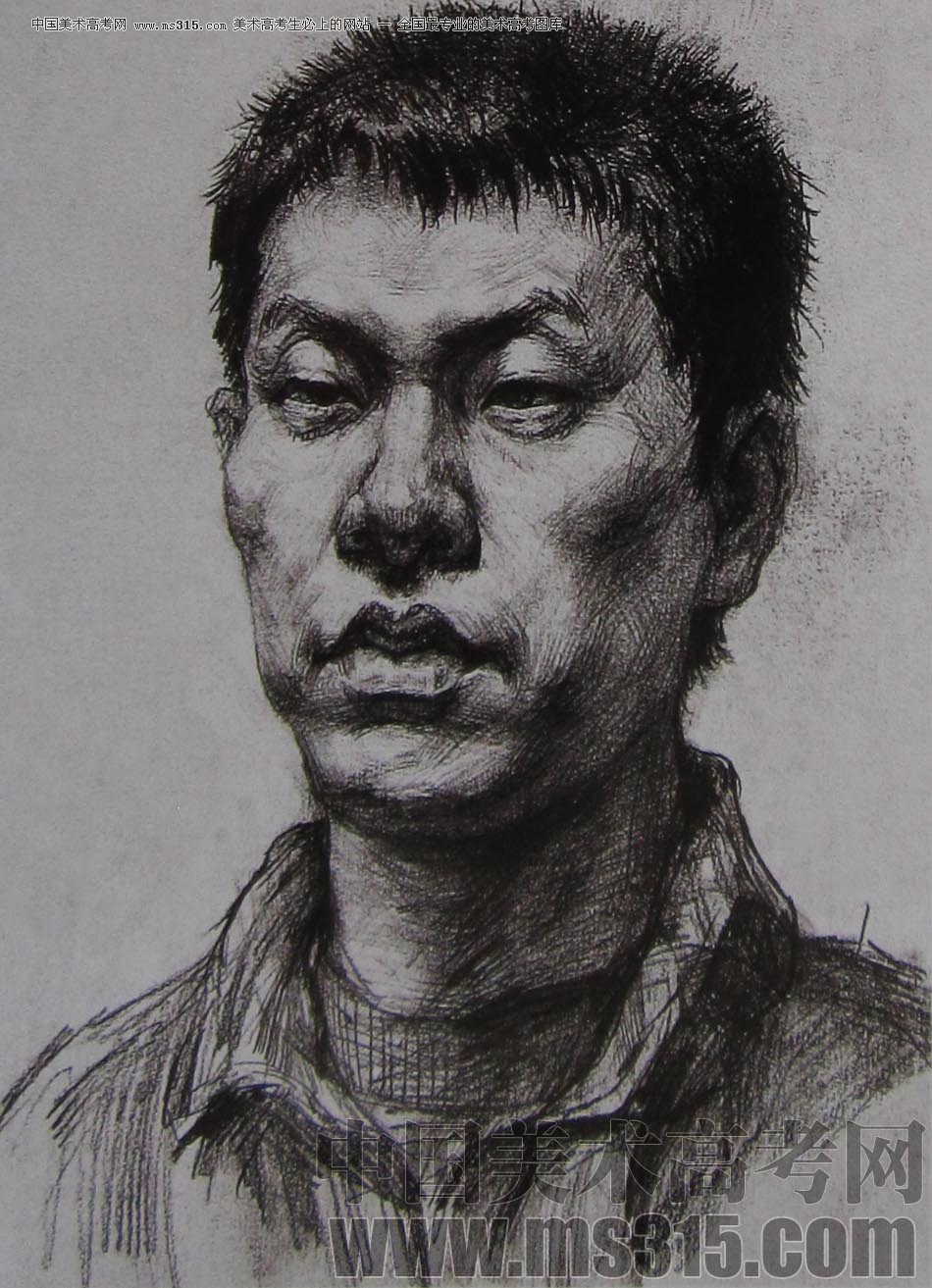 2010-2011年天津美术学院素描优秀试卷95（艺术设计、工业设计、动画）