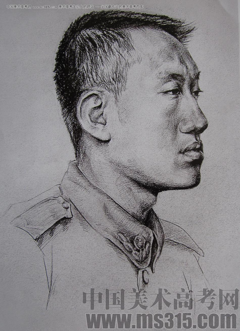 2010-2011年天津美术学院素描优秀试卷96（艺术设计、工业设计、动画）