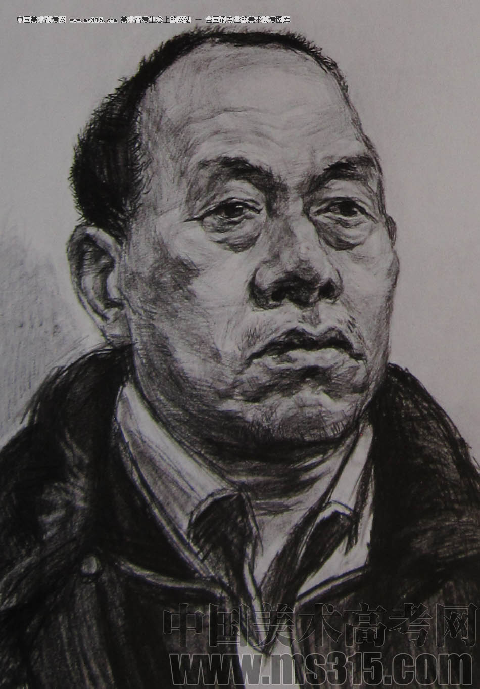 2010-2011年天津美术学院素描优秀试卷68（绘画、雕塑）