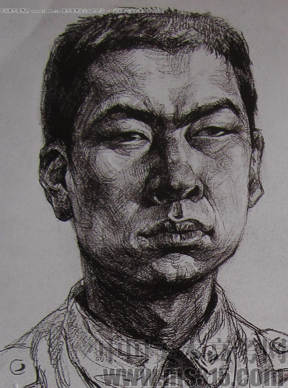 2010-2011年天津美术学院素描优秀试卷97（艺术设计、工业设计、动画）