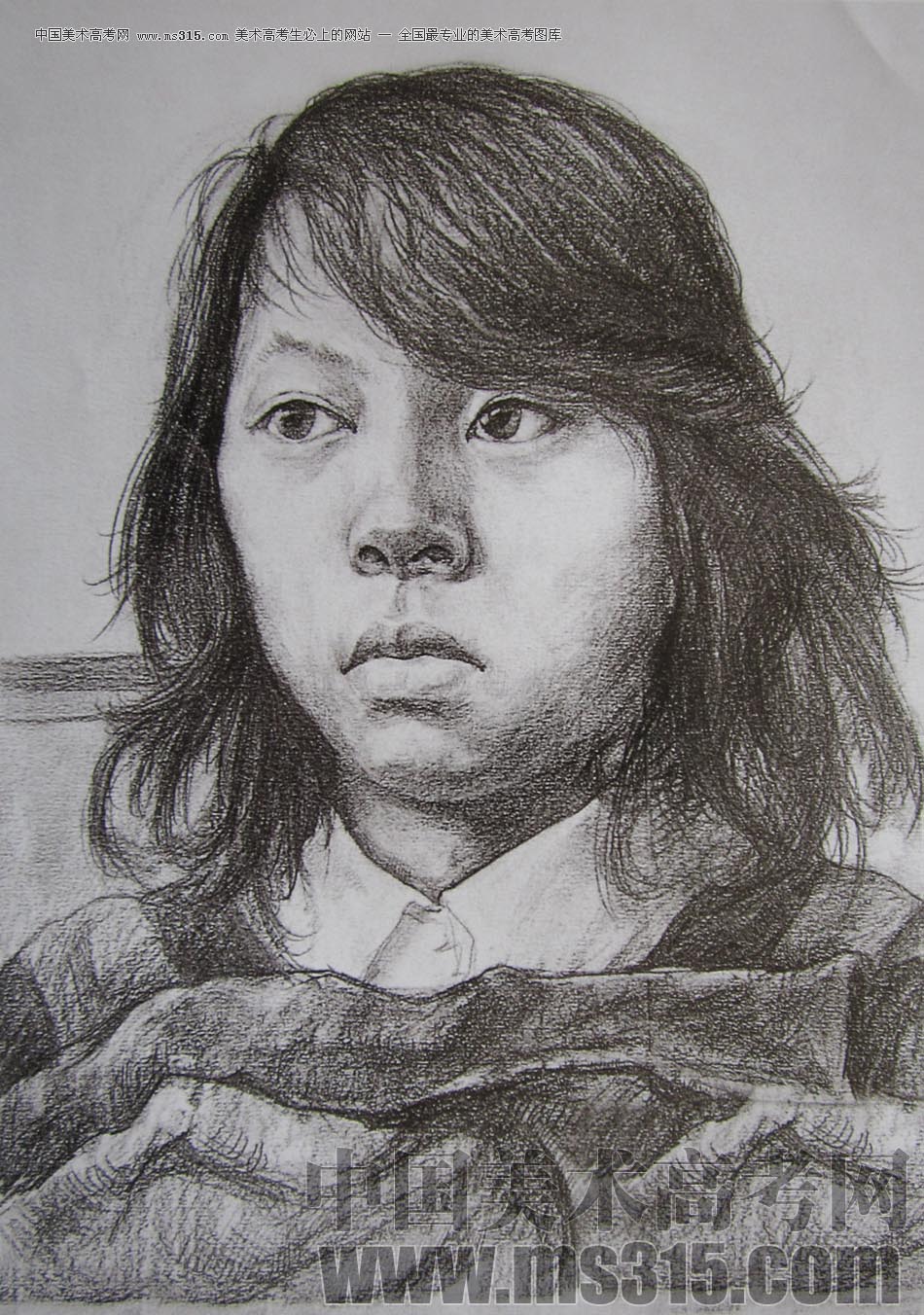 2010-2011年天津美术学院素描优秀试卷99（艺术设计、工业设计、动画）