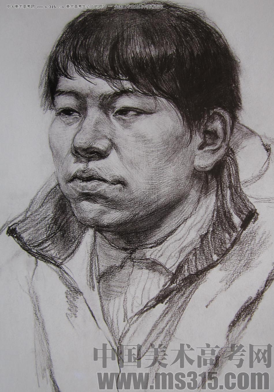 2010-2011年天津美术学院素描优秀试卷69（绘画、雕塑）