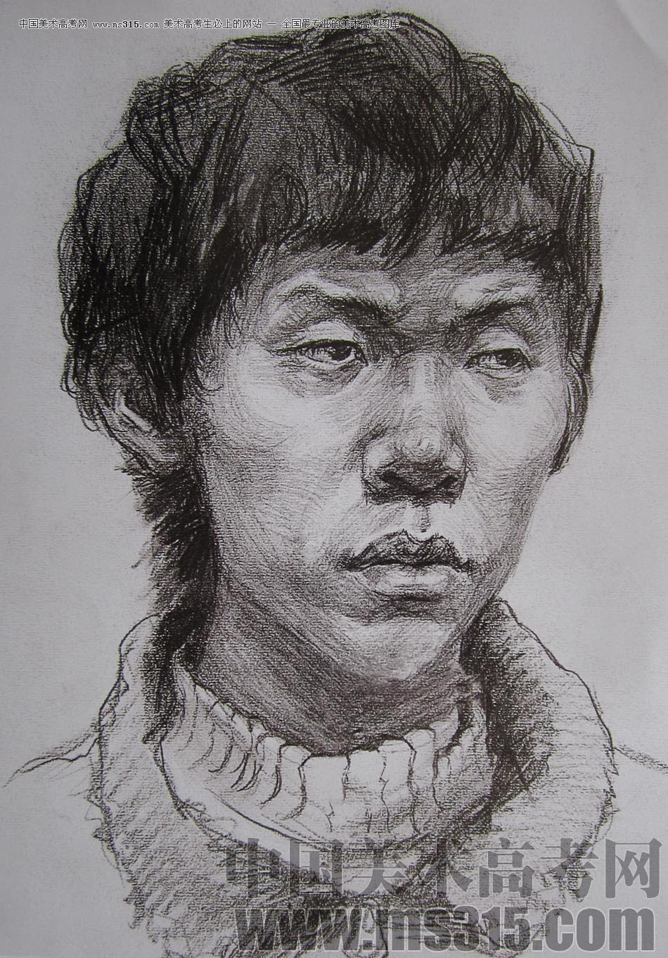 2010-2011年天津美术学院素描优秀试卷104（艺术设计、工业设计、动画）