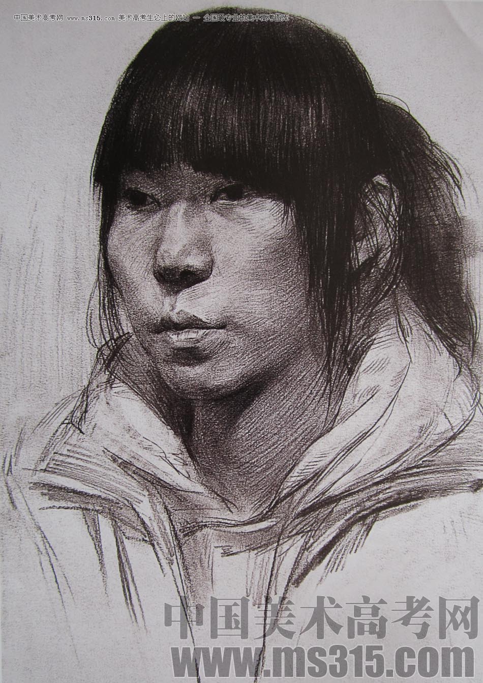 2010-2011年天津美术学院素描优秀试卷106（艺术设计、工业设计、动画）