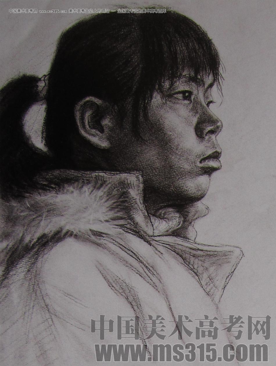 2010-2011年天津美术学院素描优秀试卷107（艺术设计、工业设计、动画）
