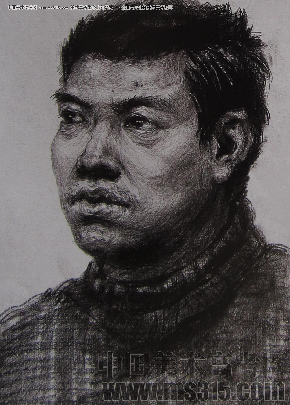 2010-2011年天津美术学院素描优秀试卷108（艺术设计、工业设计、动画）