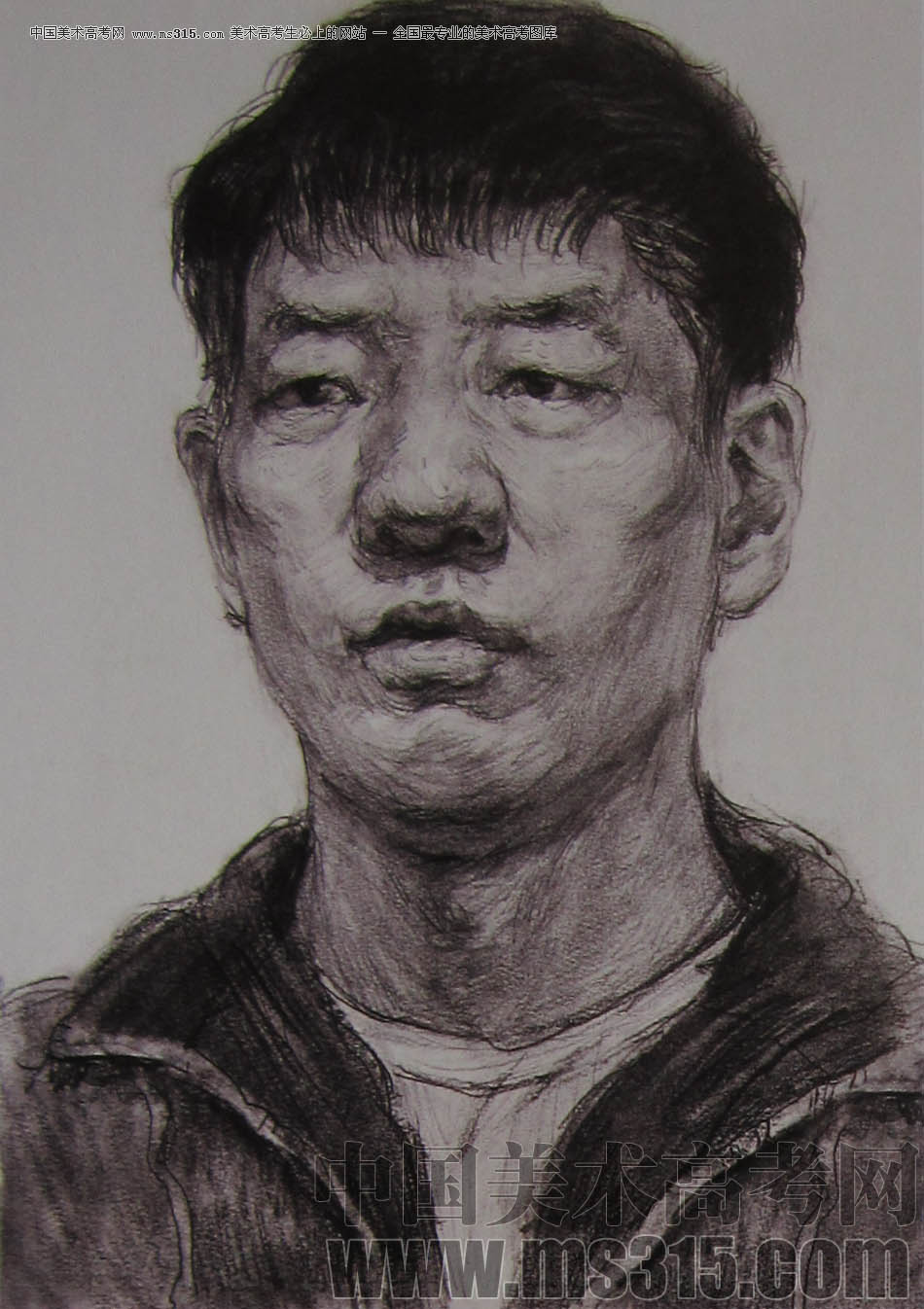 2010-2011年天津美术学院素描优秀试卷72（绘画、雕塑）