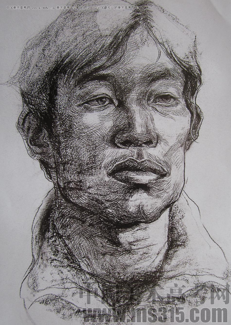 2010-2011年天津美术学院素描优秀试卷109（艺术设计、工业设计、动画）