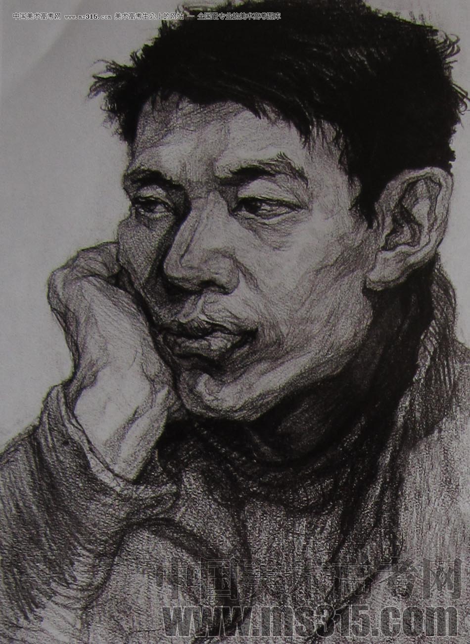 2010-2011年天津美术学院素描优秀试卷112（艺术设计、工业设计、动画）