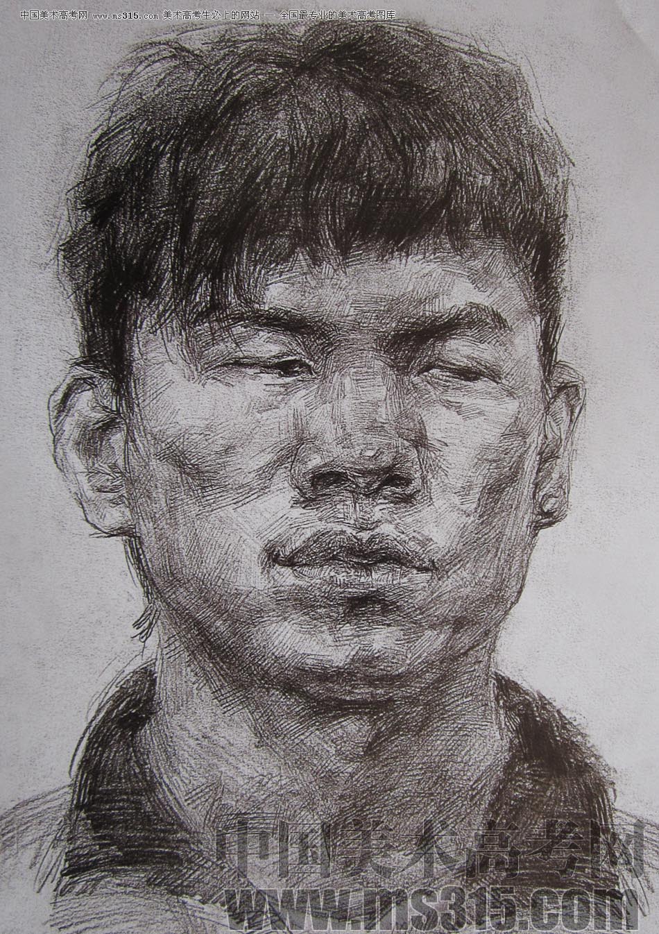 2010-2011年天津美术学院素描优秀试卷114（艺术设计、工业设计、动画）