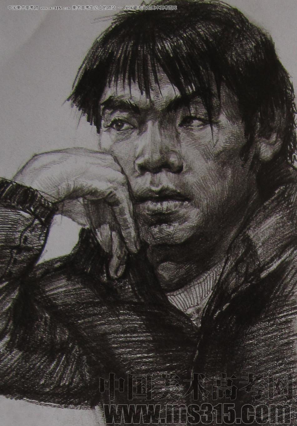 2010-2011年天津美术学院素描优秀试卷117（艺术设计、工业设计、动画）