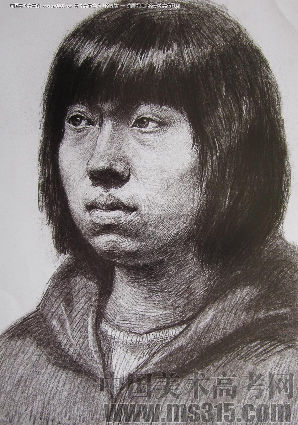 2010-2011年天津美术学院素描优秀试卷119（艺术设计、工业设计、动画）