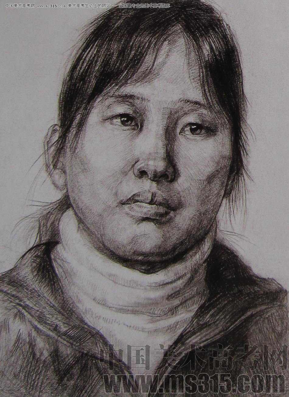 2010-2011年天津美术学院素描优秀试卷123（艺术设计、工业设计、动画）