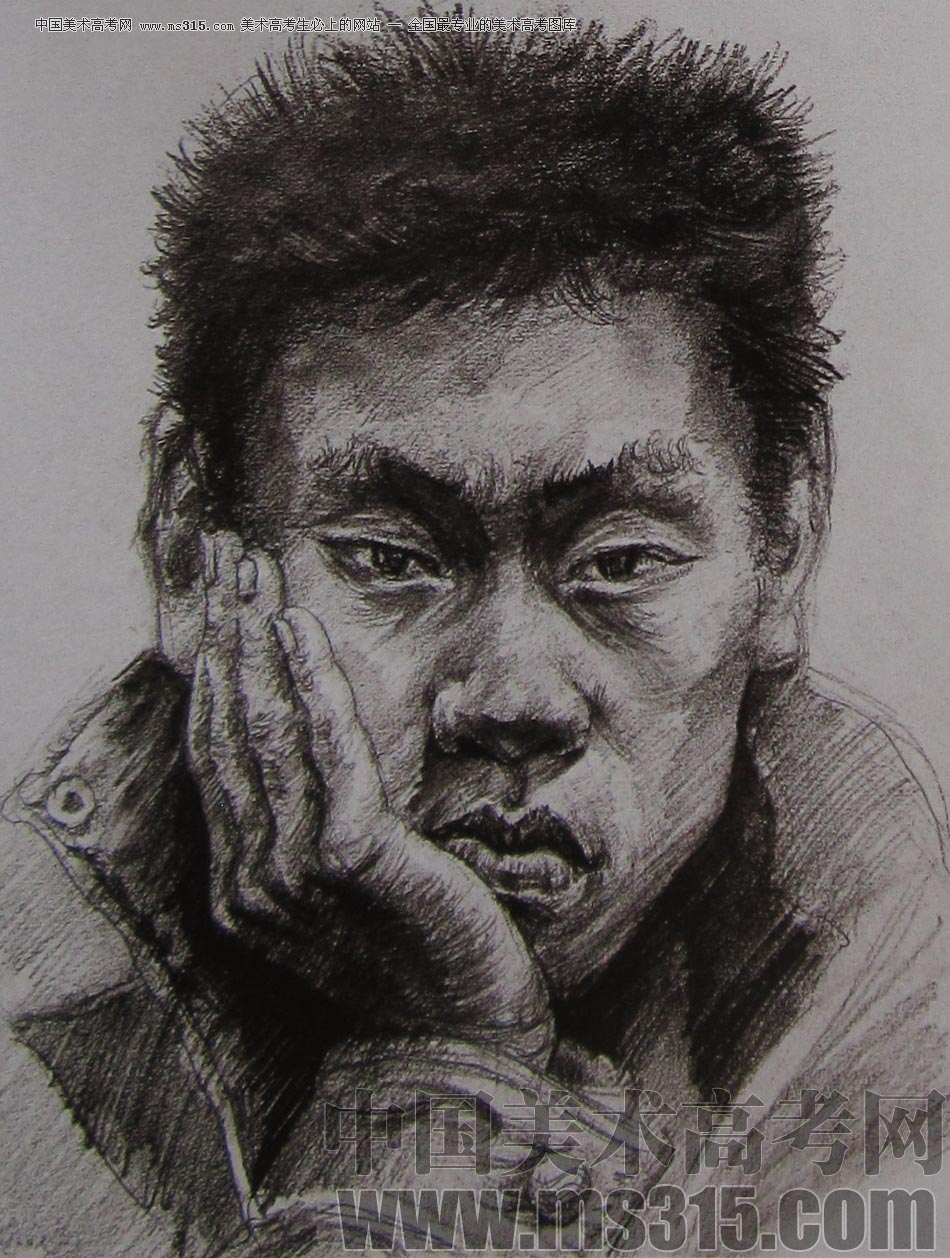 2010-2011年天津美术学院素描优秀试卷128（艺术设计、工业设计、动画）
