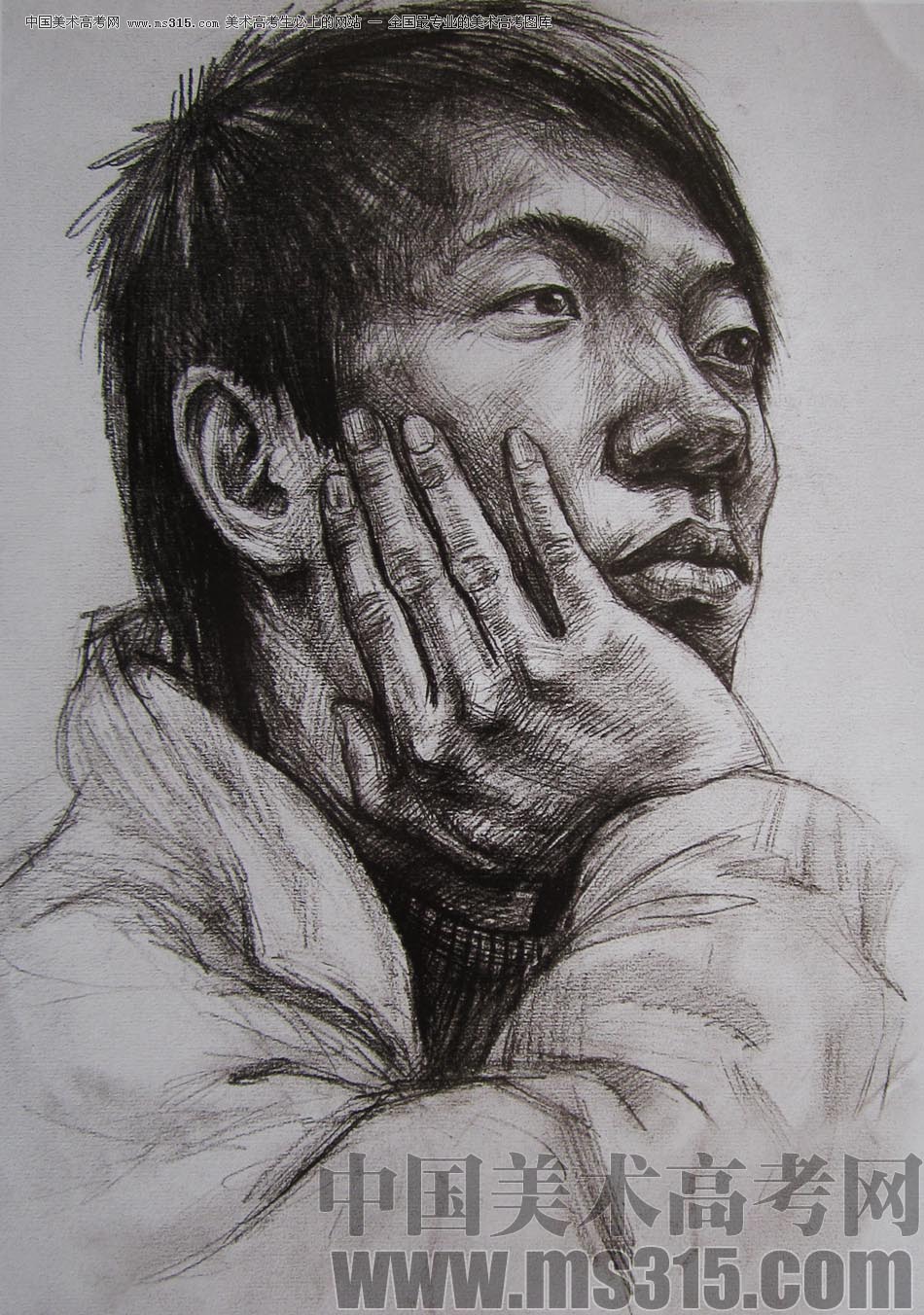 2010-2011年天津美术学院素描优秀试卷131（艺术设计、工业设计、动画）