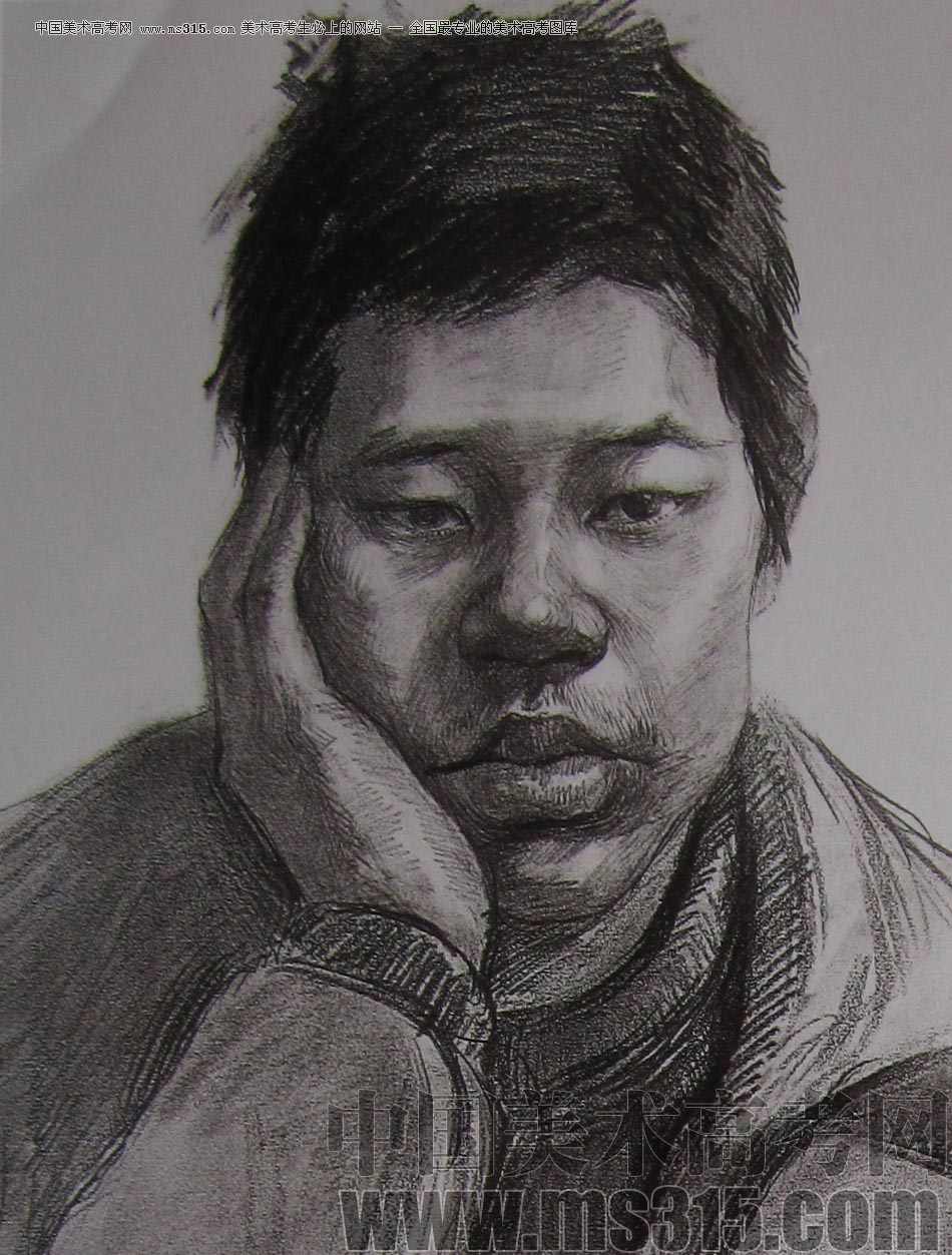 2010-2011年天津美术学院素描优秀试卷137（艺术设计、工业设计、动画）
