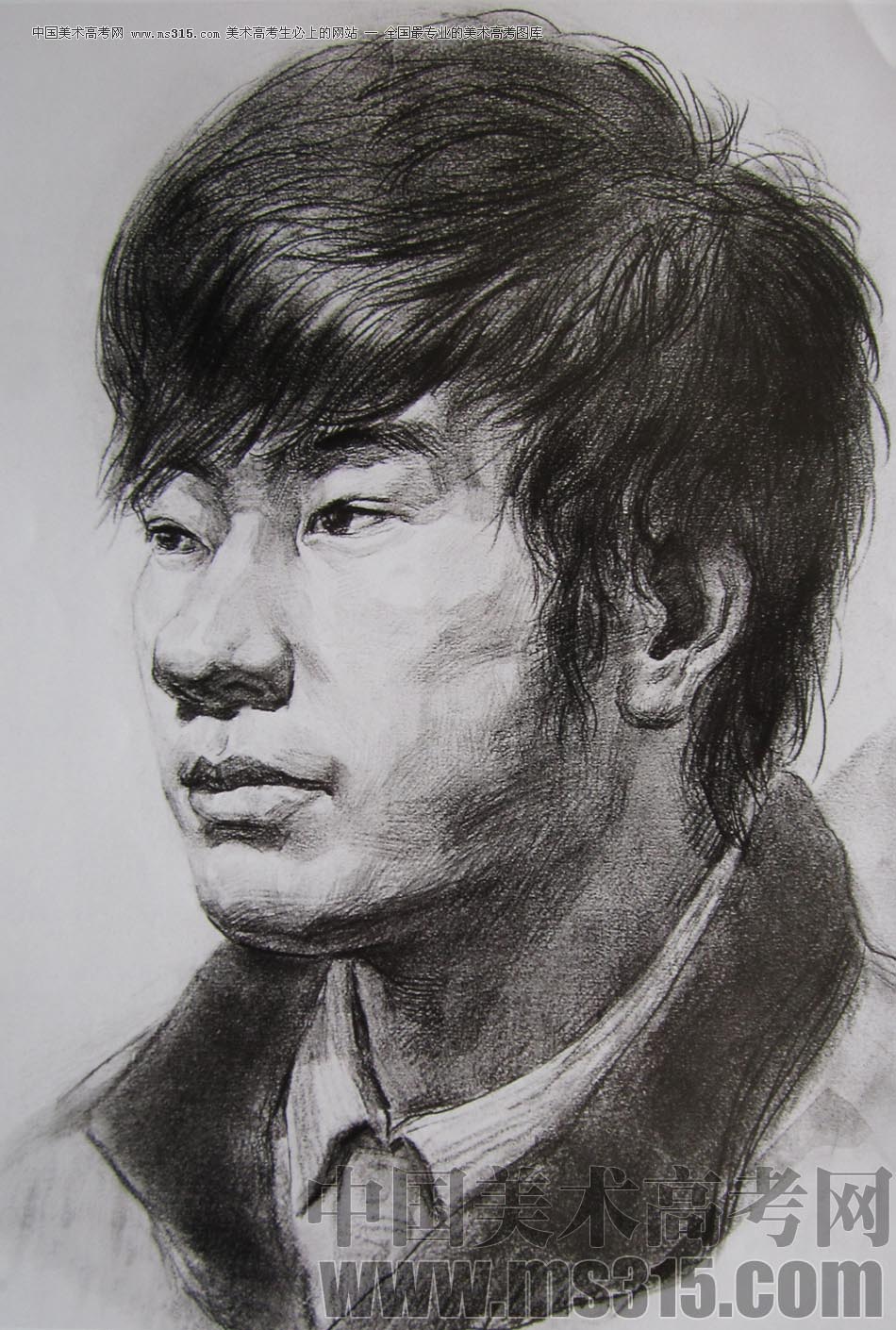 2010-2011年天津美术学院素描优秀试卷141（艺术设计、工业设计、动画）