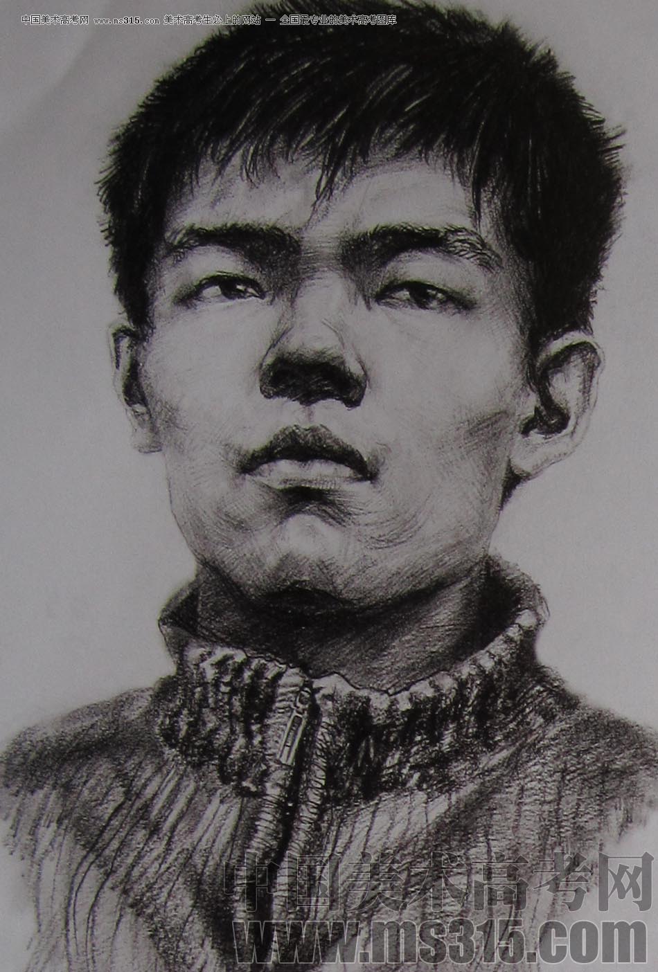 2010-2011年天津美术学院素描优秀试卷142（艺术设计、工业设计、动画）