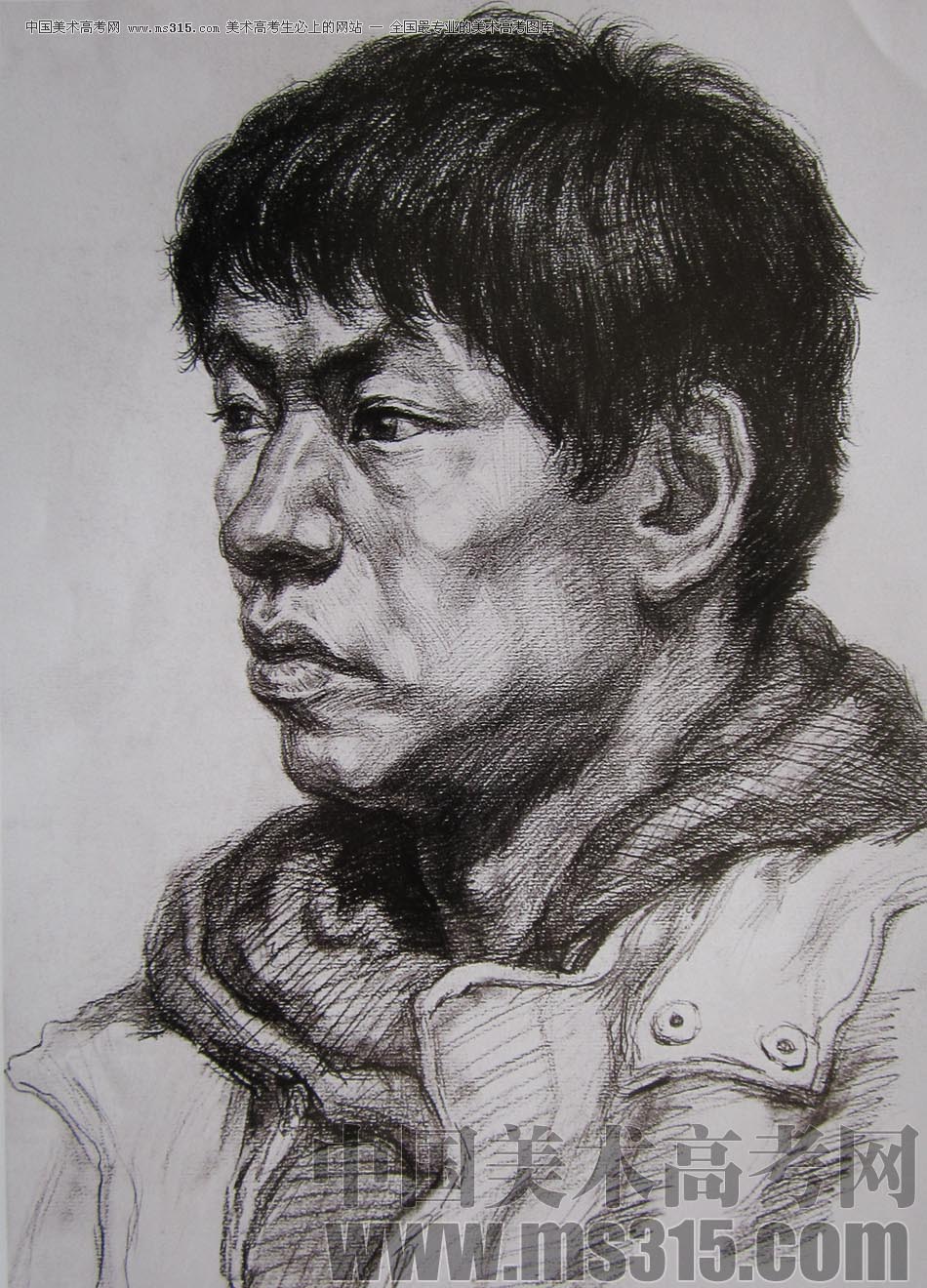 2010-2011年天津美术学院素描优秀试卷144（艺术设计、工业设计、动画）