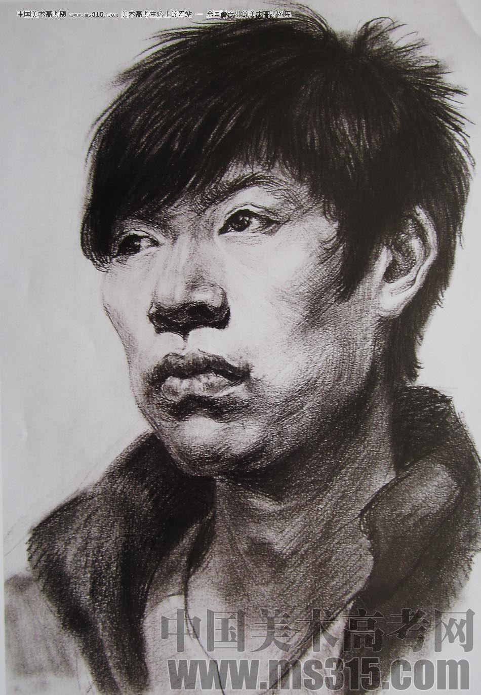 2010-2011年天津美术学院素描优秀试卷146（艺术设计、工业设计、动画）