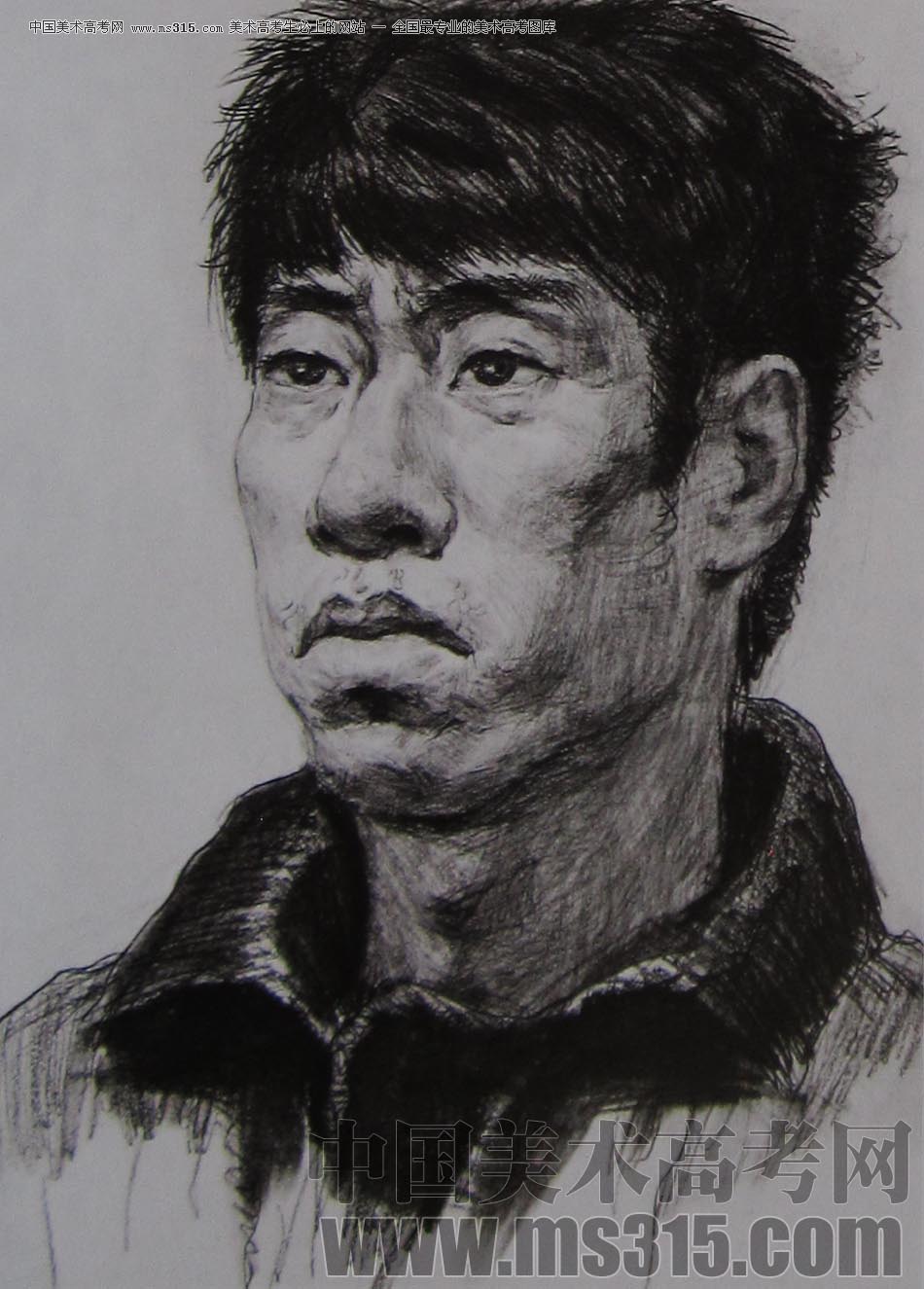 2010-2011年天津美术学院素描优秀试卷153（艺术设计、工业设计、动画）