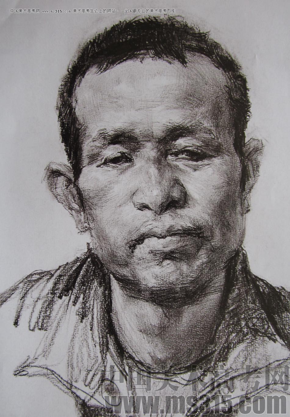 2010-2011年天津美术学院素描优秀试卷155（艺术设计、工业设计、动画）