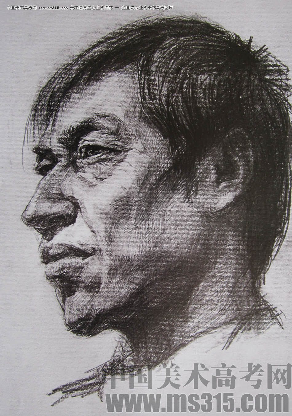 2010-2011年天津美术学院素描优秀试卷6（绘画、雕塑）