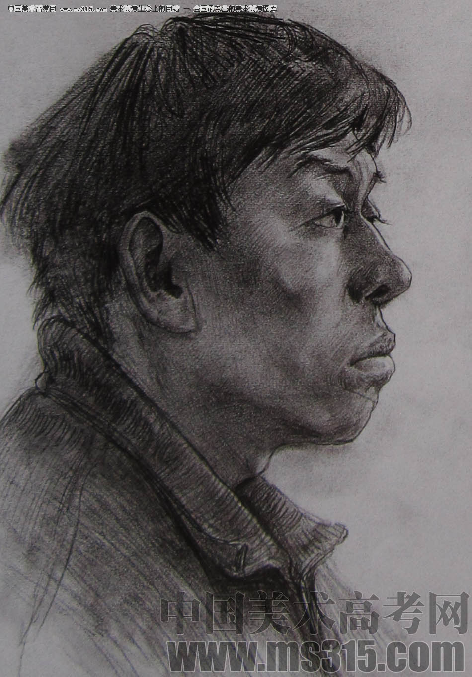 2010-2011年天津美术学院素描优秀试卷8（绘画、雕塑）