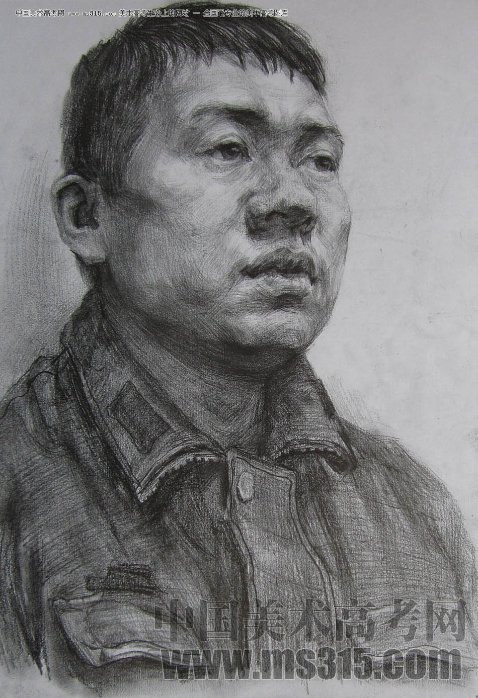 鲁迅美术学院2011年素描优秀试卷1