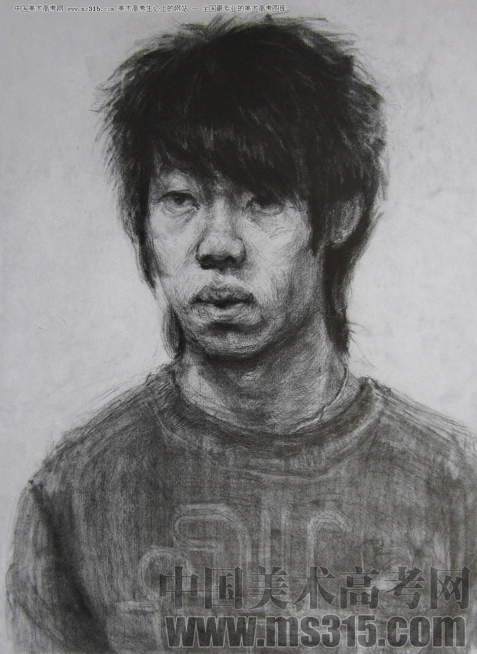 鲁迅美术学院2011年素描优秀试卷6
