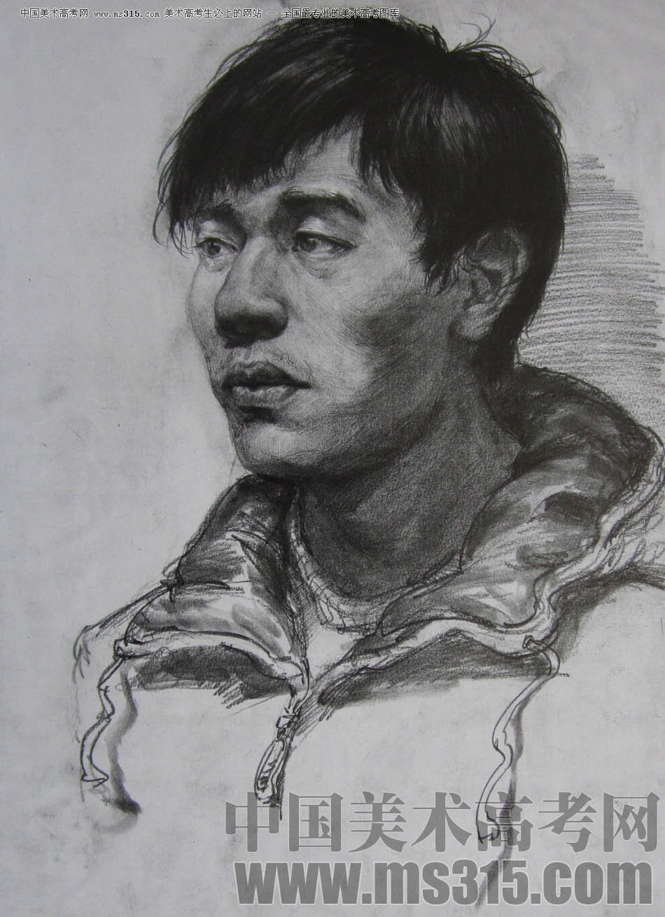 鲁迅美术学院2011年素描优秀试卷10