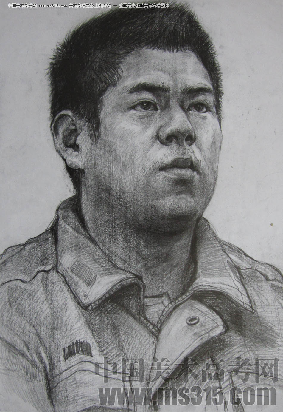 鲁迅美术学院2011年素描优秀试卷12