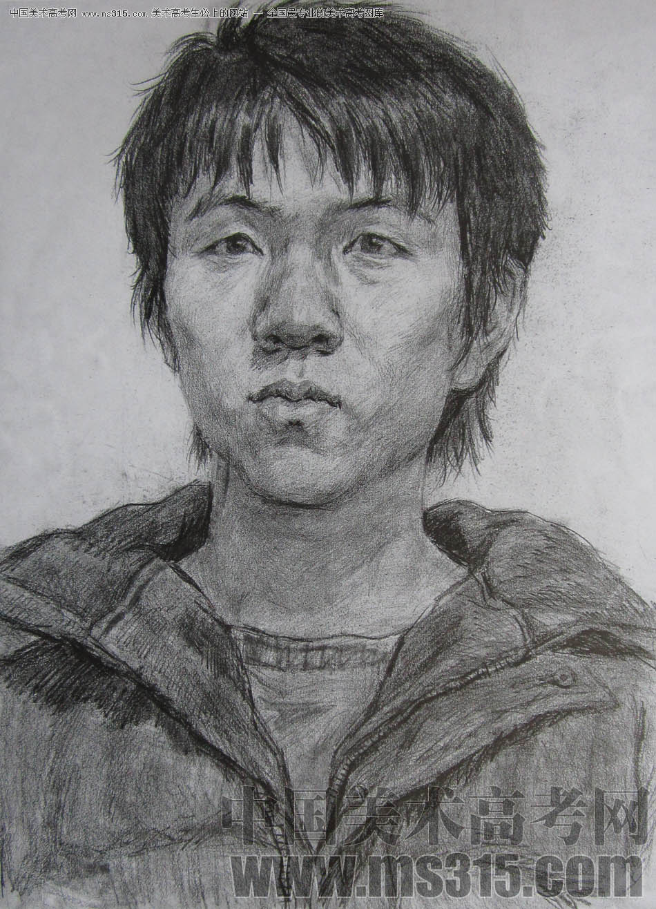 鲁迅美术学院2011年素描优秀试卷17