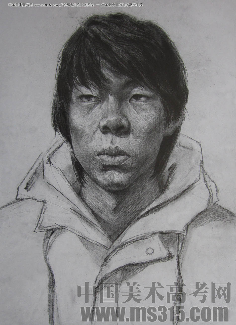 鲁迅美术学院2011年素描优秀试卷18