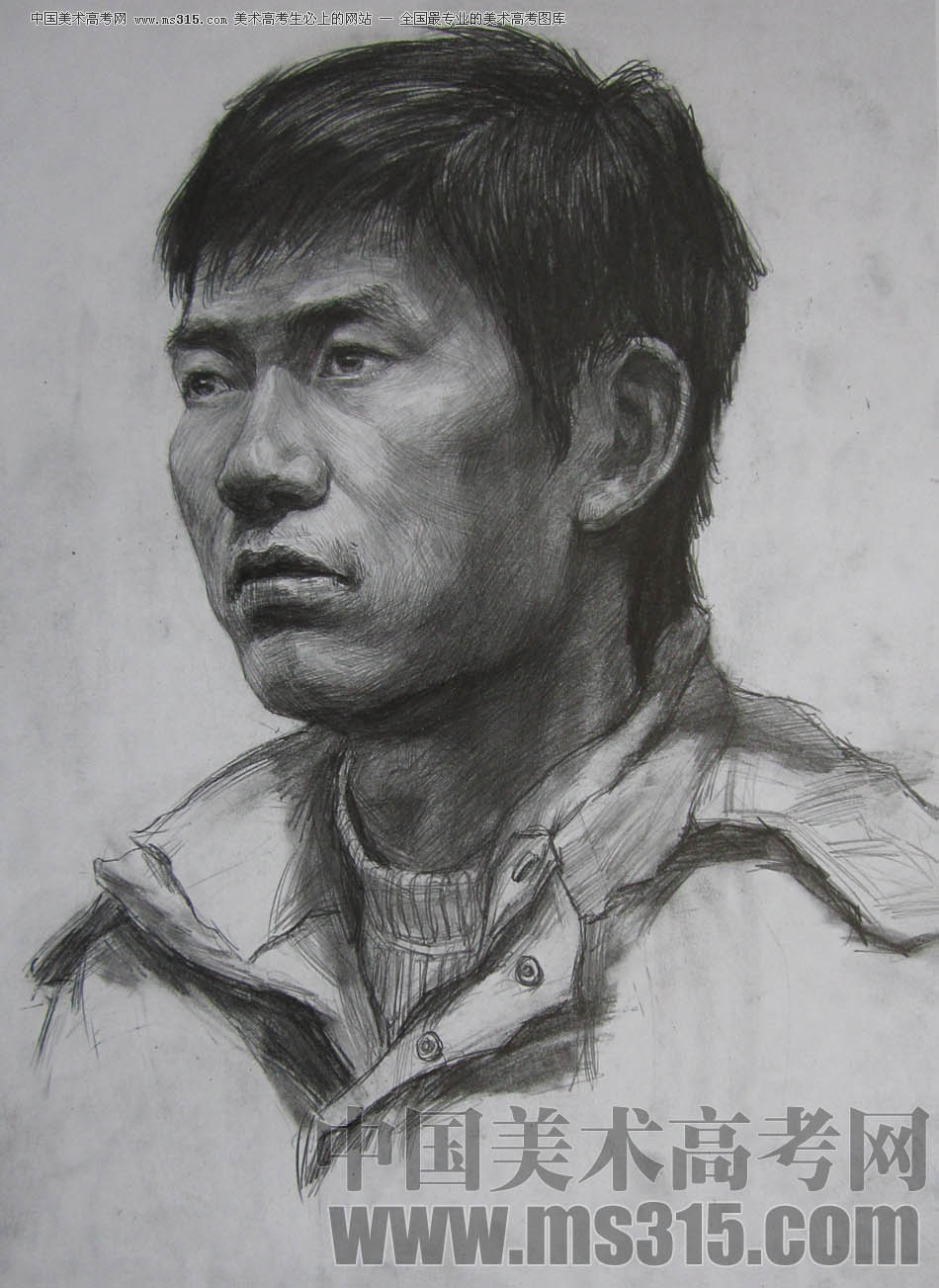 鲁迅美术学院2011年素描优秀试卷31
