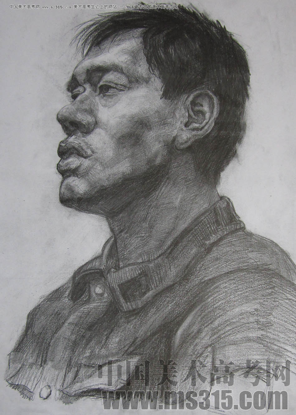 鲁迅美术学院2011年素描优秀试卷34
