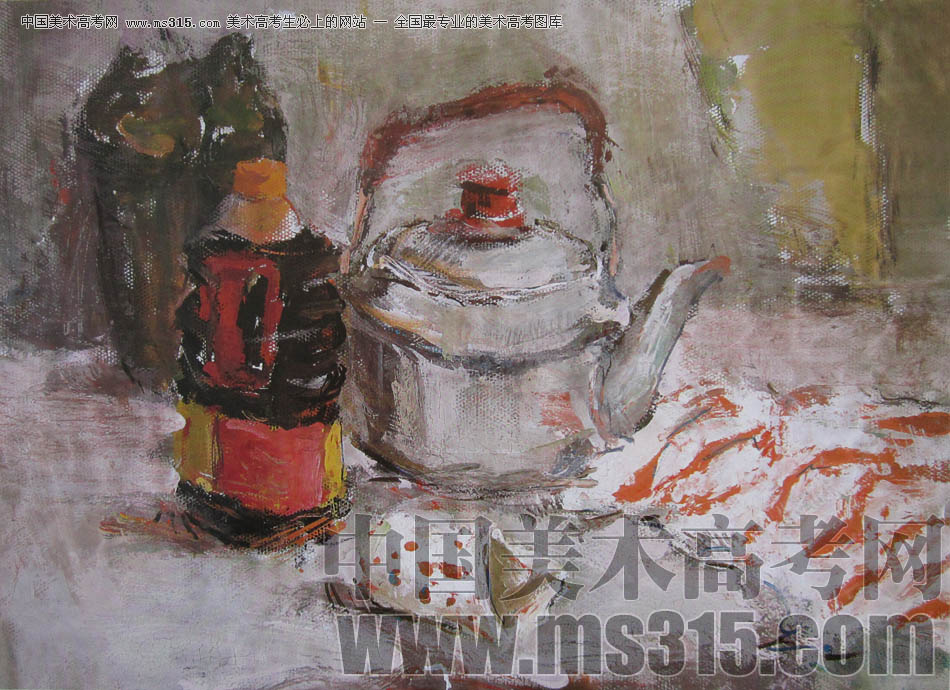 鲁迅美术学院2011年色彩优秀试卷1