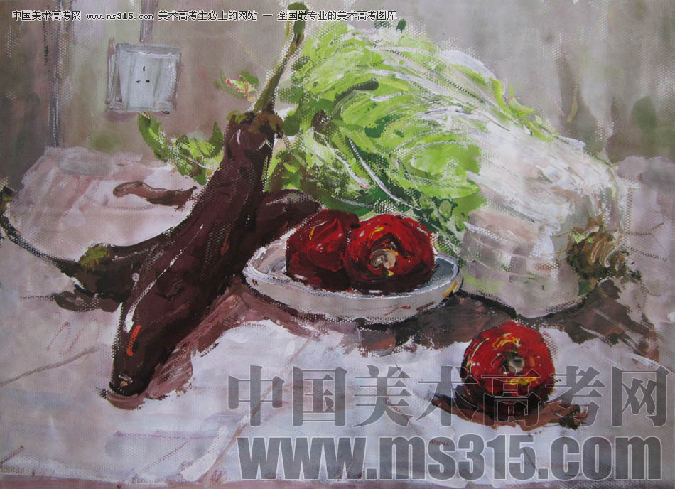 鲁迅美术学院2011年色彩优秀试卷2