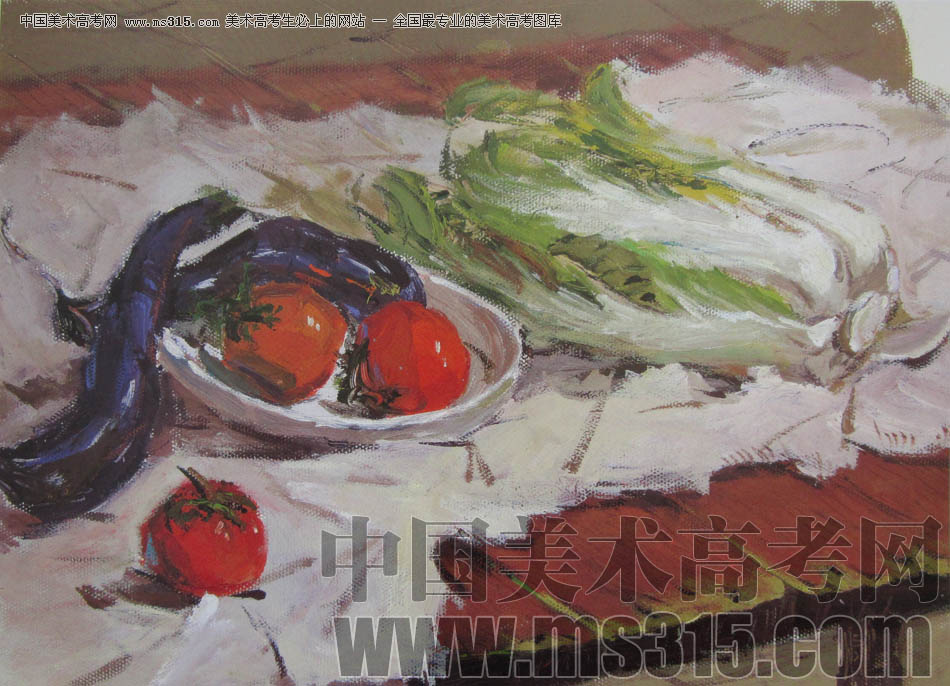 鲁迅美术学院2011年色彩优秀试卷6