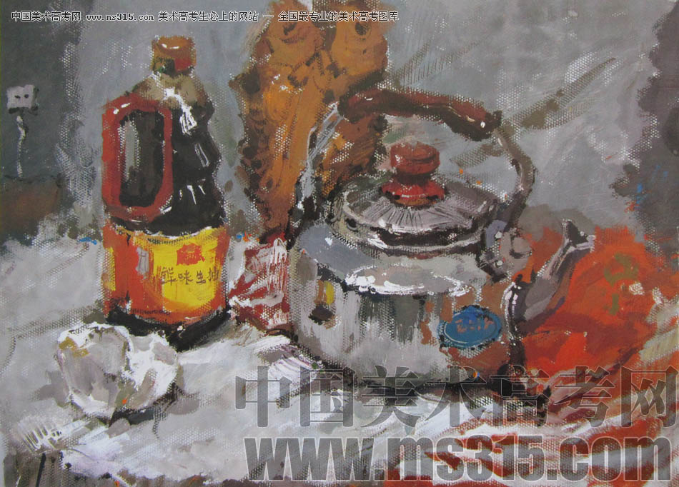 鲁迅美术学院2011年色彩优秀试卷11
