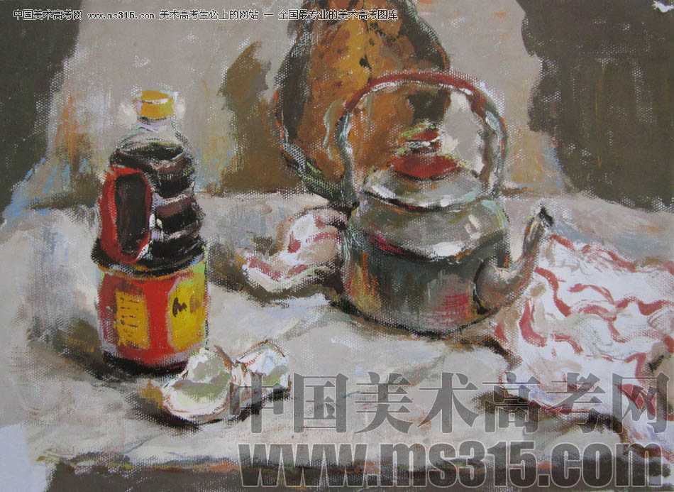 鲁迅美术学院2011年色彩优秀试卷12